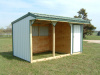 8x15 Hunter Green / Brilliant White